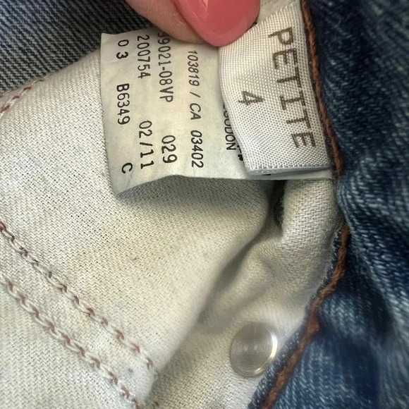 Harley Davidson Jeans Women's Straight Leg Denim Size 4P - Picture 5 of 9